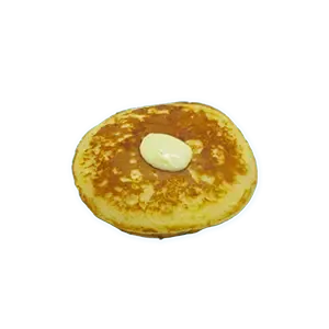 half size pancake by cafe de thaan aoan
