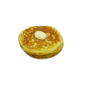 full size pancake by cafe de thaan aoan