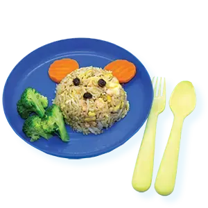 Kid's fried rice set by cafe de thaan aoan