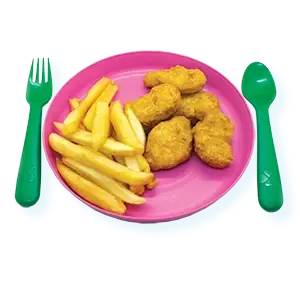 Kid's nuggets set by cafe de thaan aoan