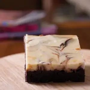 Brownie cheese bar by cafe de thaan aoan