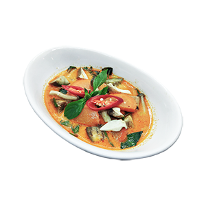 Red curry with vegetables
