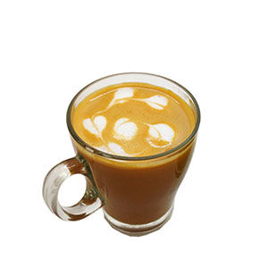 Hot Thai tea latte