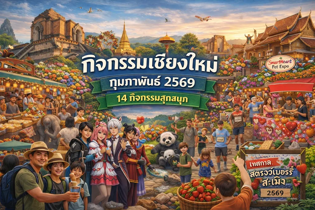 เดือนกุมภาพันธ์ เชียงใหม่มีอะไรบ้าง