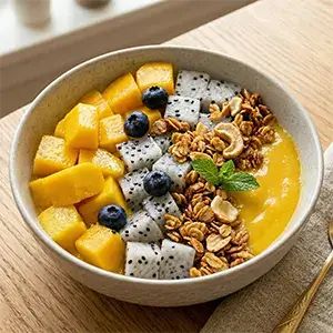 Chiang Mai Breakfast Mango Smoothie Bowl